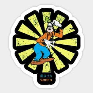 Goofy Retro Japanese Sticker